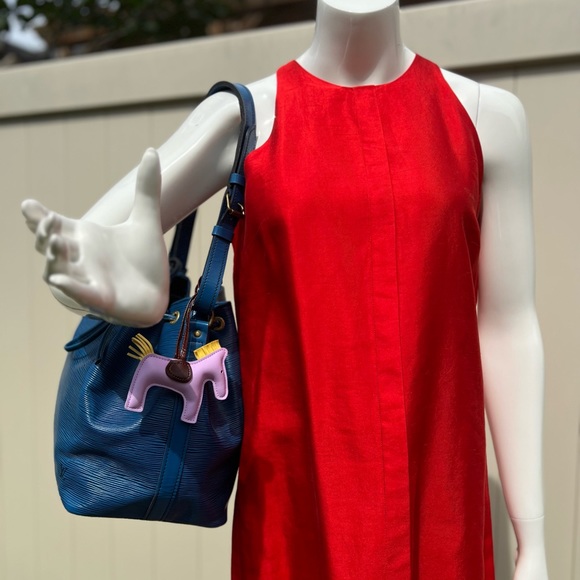 ⭐️firm price⭐️Louis Vuitton Blue Epi Noe PM - Picture 3 of 16